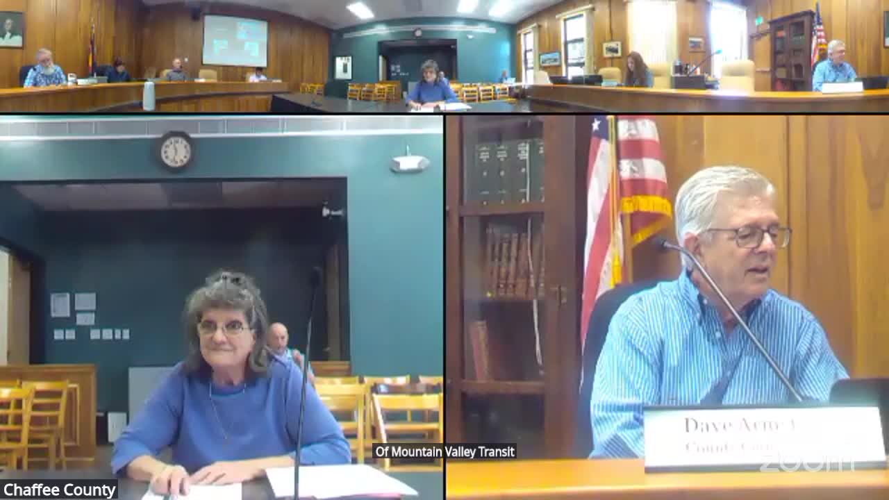 Mountain Valley Transit outlines route changes, grant work and Poncha Springs welcome‑center proposal