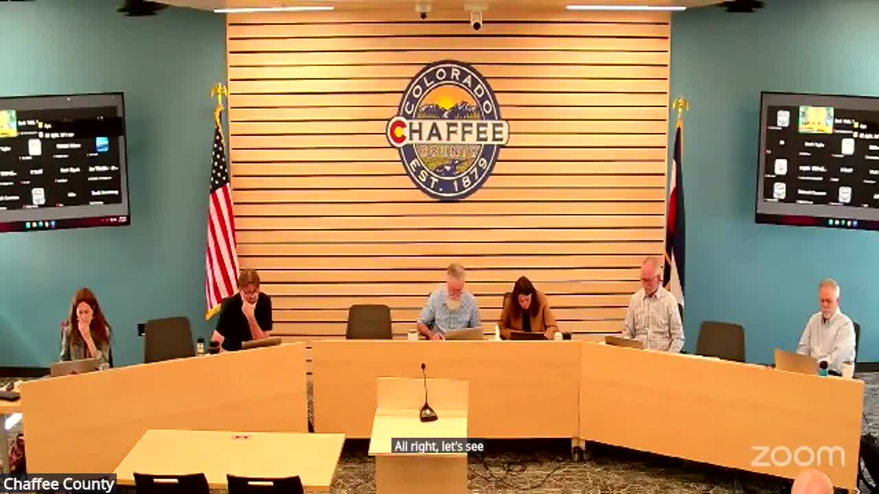 Chaffee County agrees to pursue state waste-diversion Impact Grant; letters of intent to be filed by Aug. 1