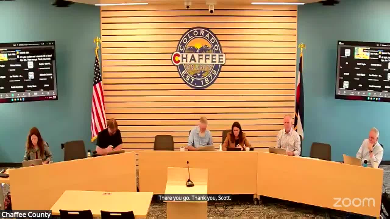 Chaffee County commissioners signal intent to pursue lodging-tax expansion for roads and infrastructure