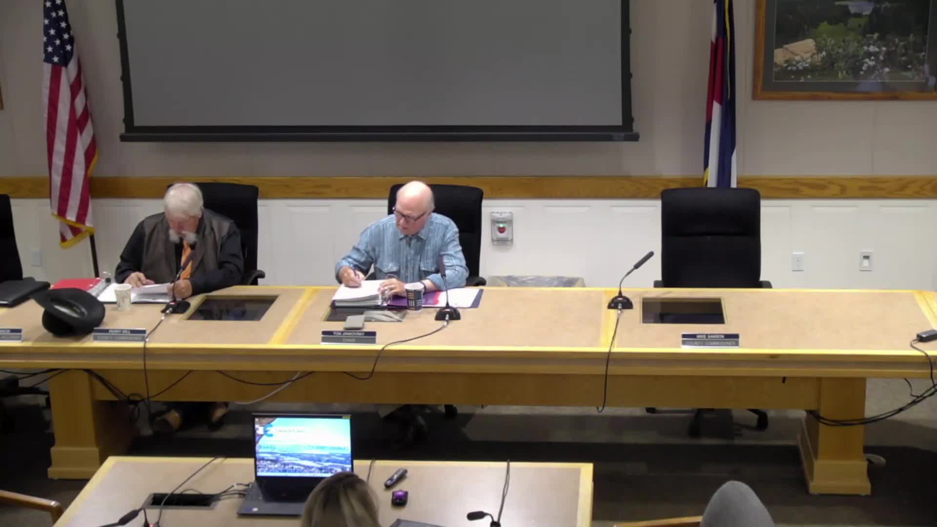 Sheriff asks commissioners to add five part‑time positions using vacancy savings; county finance flags future budget impact