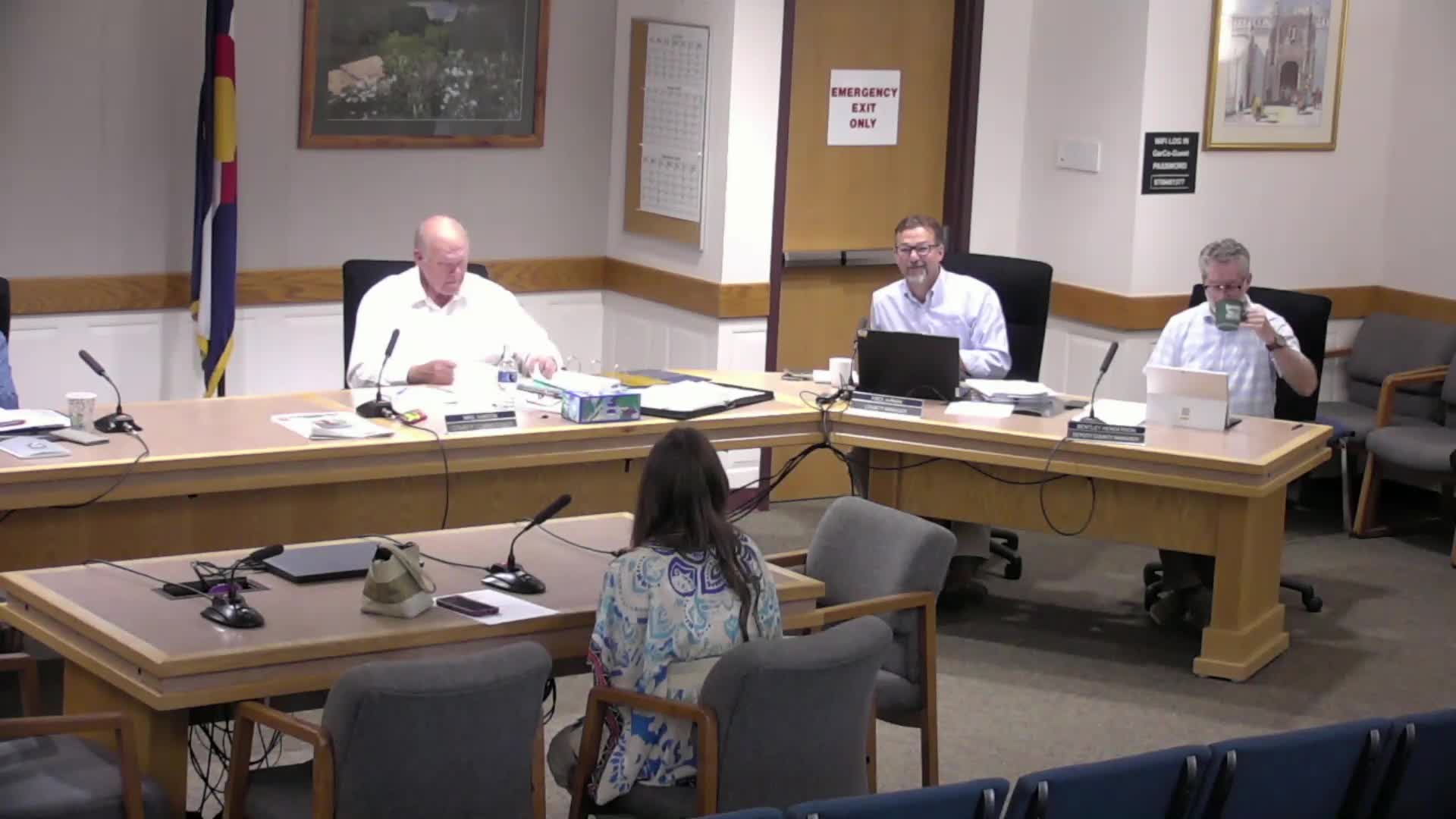 Commissioners sign letter supporting Ringford CDC grant for 3 Mile Mobile Home Park water upgrades