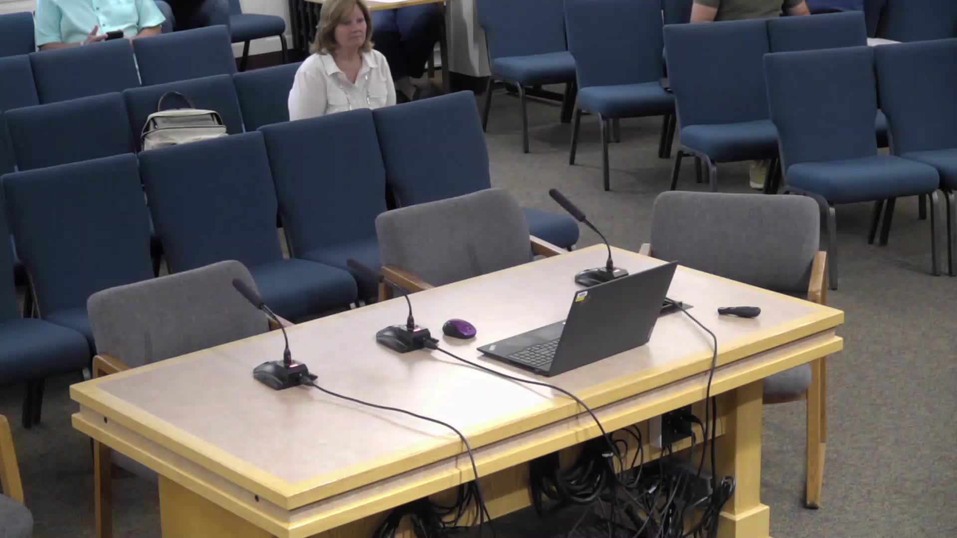 Commissioner Jankowski leads meeting amid absence of Representative Velasco