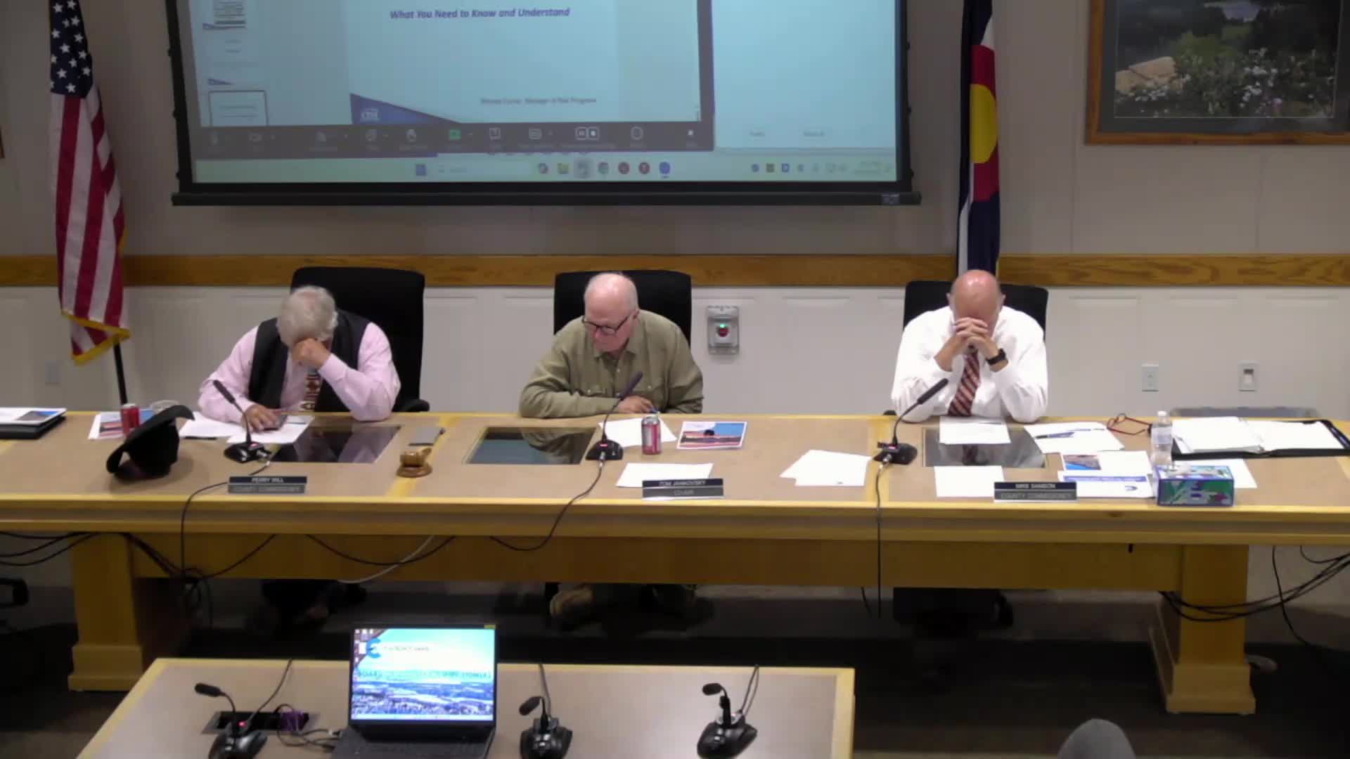 CTSI outlines CAP coverage, deductibles and renewal timing to Garfield County commissioners