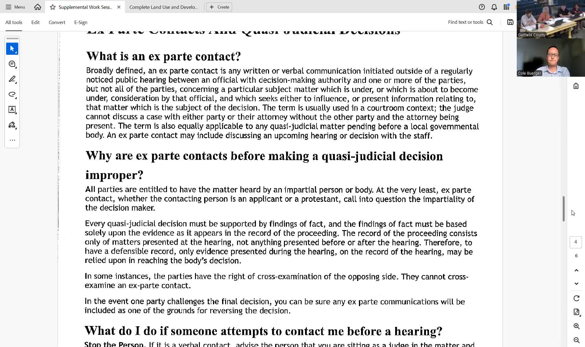 Commissioners press staff on referrals, municipal comp‑plans and 21‑day comment timing