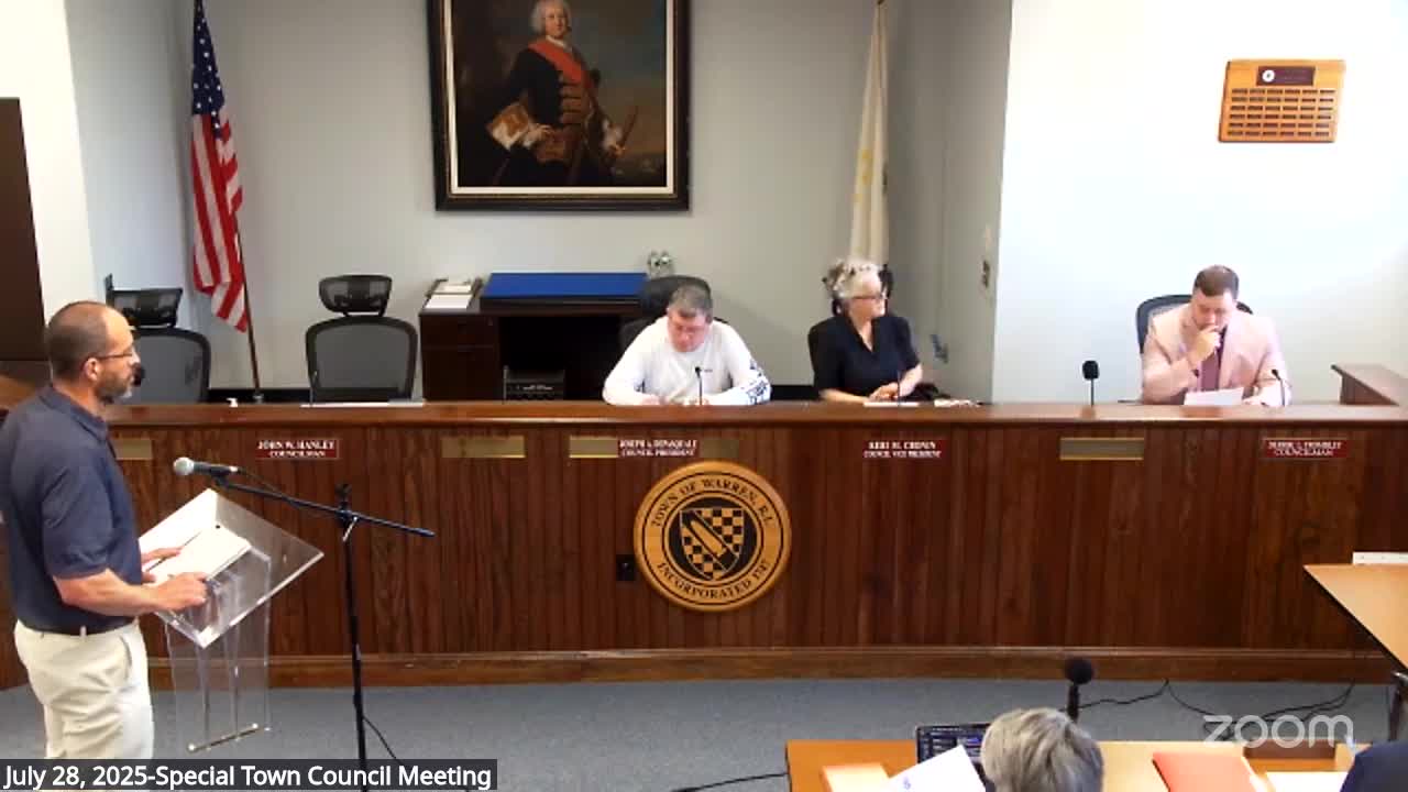 Town Manager Questions DEM's Communication on Expired Permit Issues