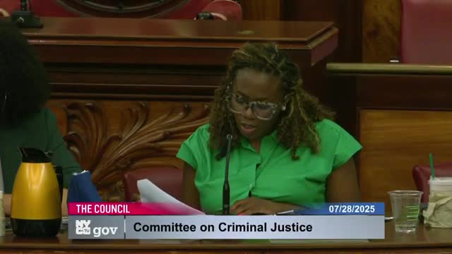 Commissioner Holmes Addresses Firearm Purchases and Staff Suspensions at Department of Probation