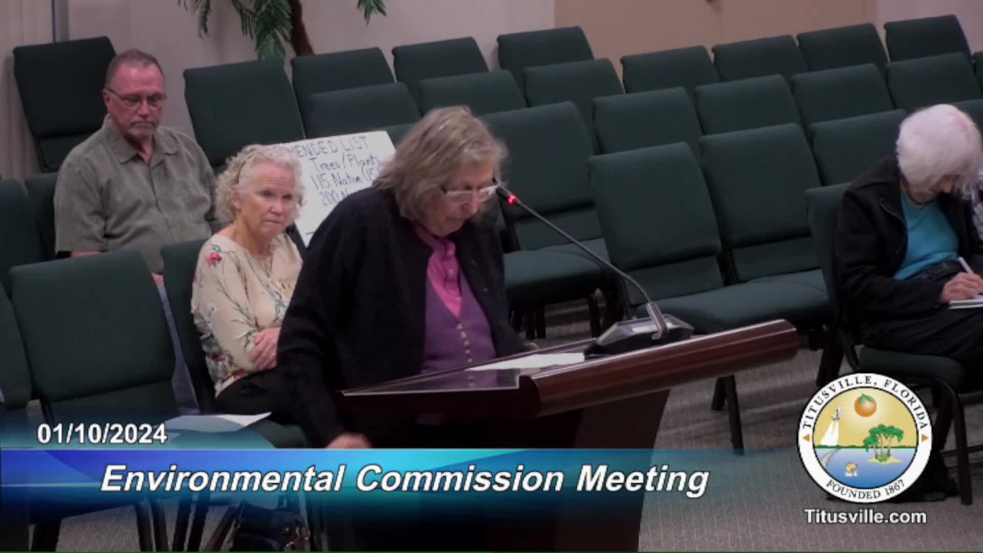 Brevard County Residents Critique Kimley Horn's West Titusville Development Plans