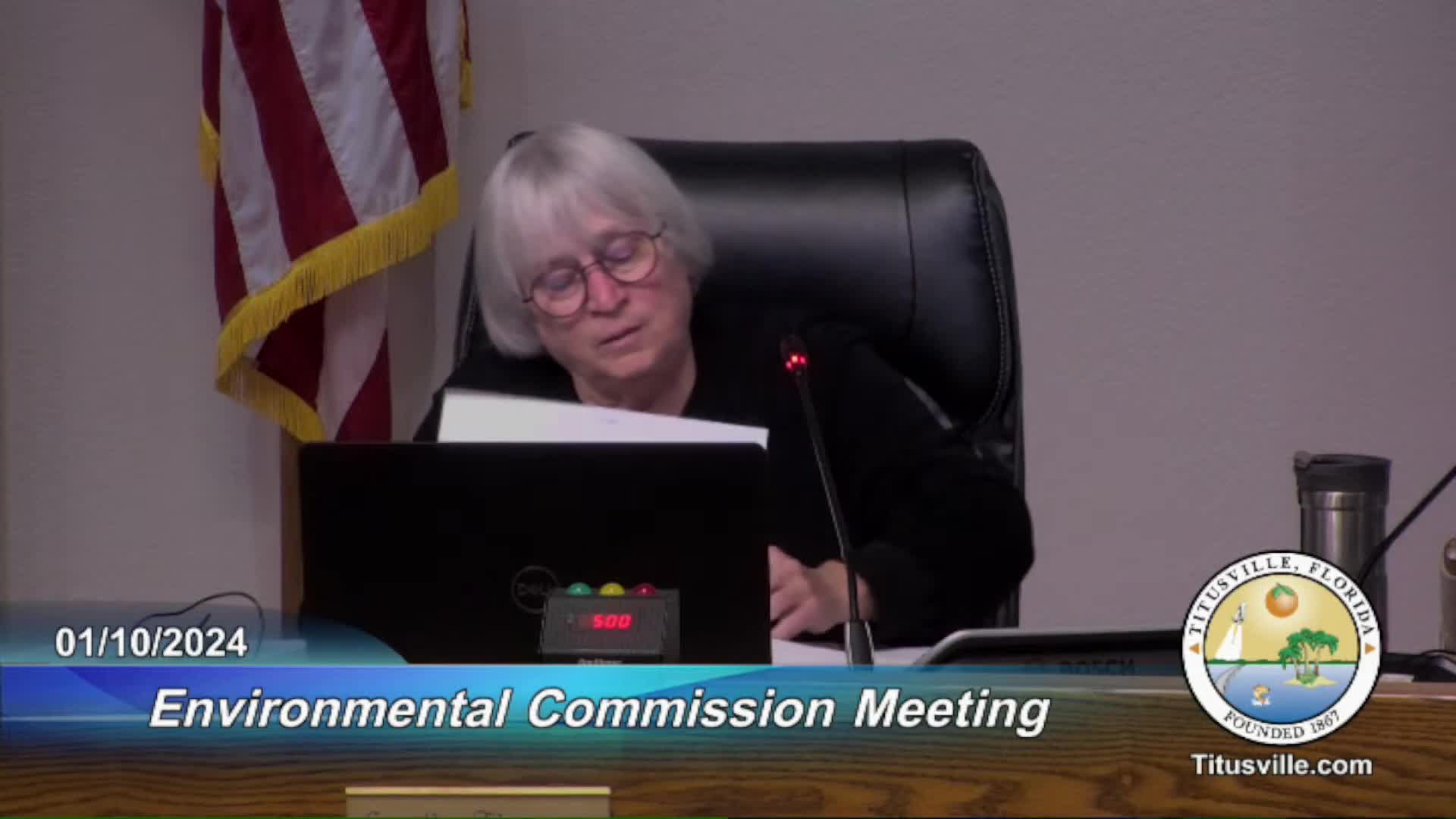 Titusville Council Faces Criticism Over Fountains Running During Sewage Spills