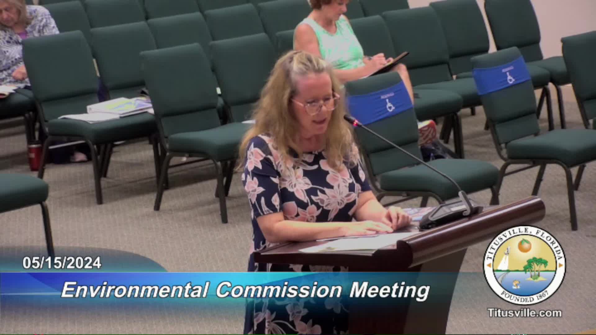 Titusville Environmental Commission Votes to Retain Public Petitions in Meeting Agenda