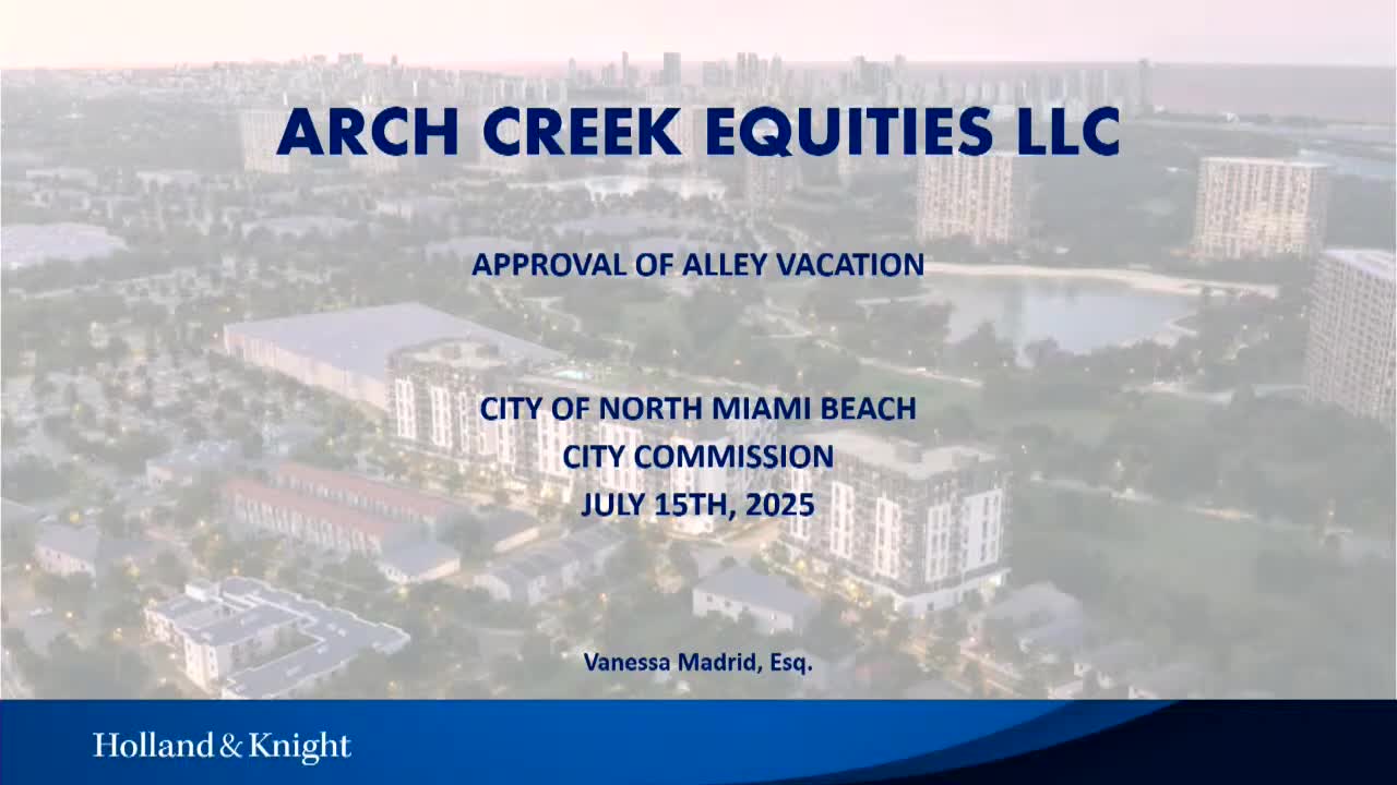 North Miami Beach City Council Approves Mixed-Use Development with Height Variance Request