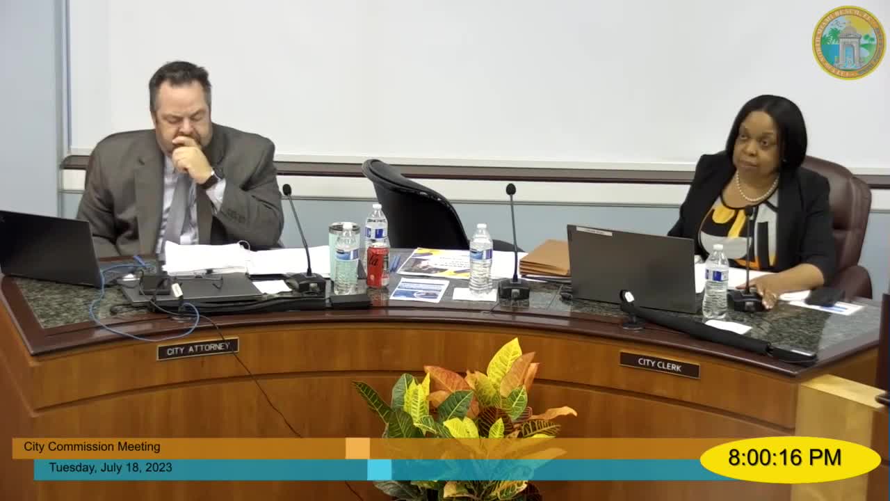 City Commission debates special election to fill vacant council seat