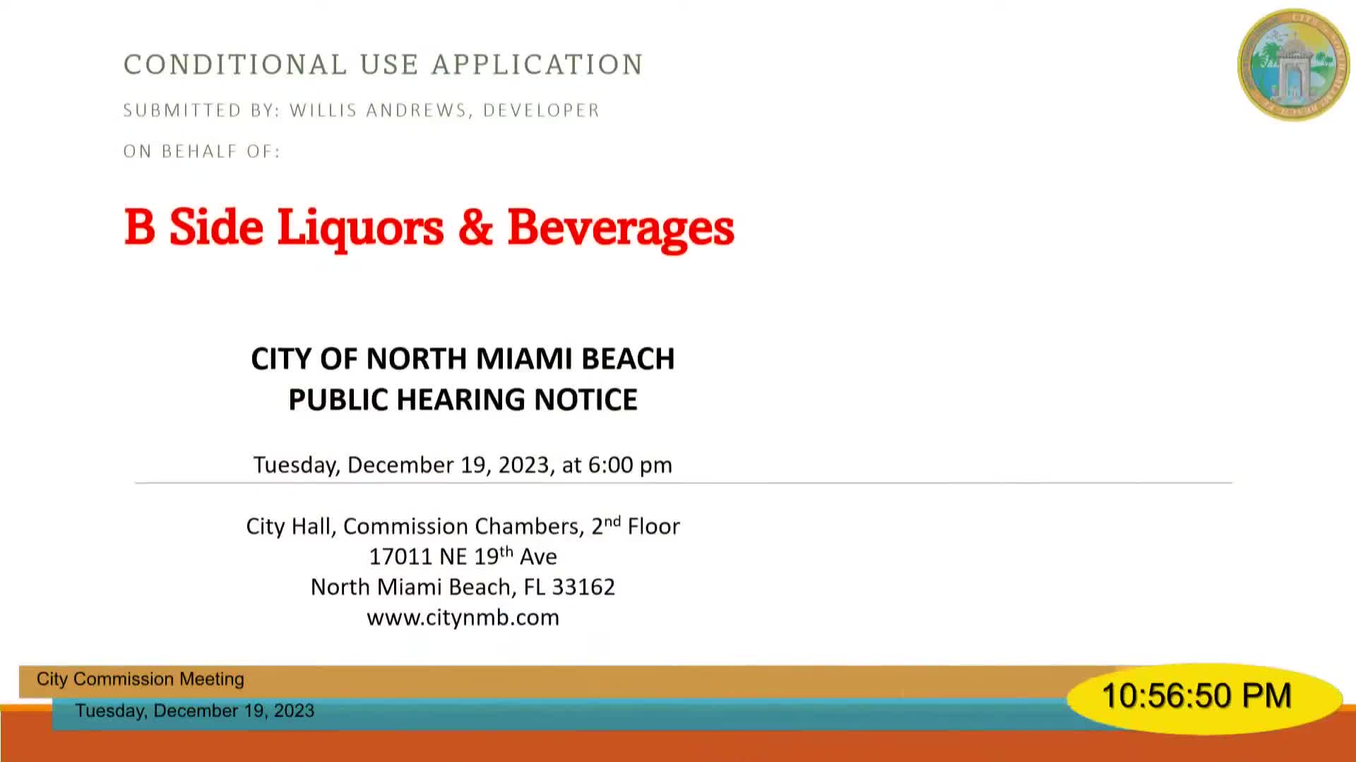 Developer Seeks Approval for Liquor Store in North Miami Beach