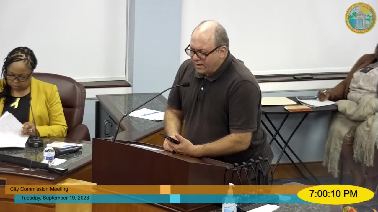 North Miami Residents Discuss Economic Challenges and Community Solutions