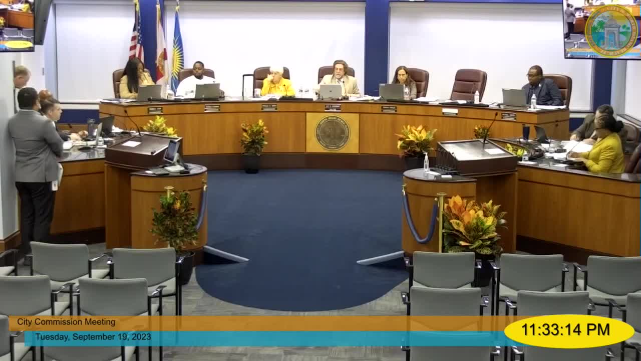 North Miami Beach City Commission Approves Community Development Block Grant Resolution