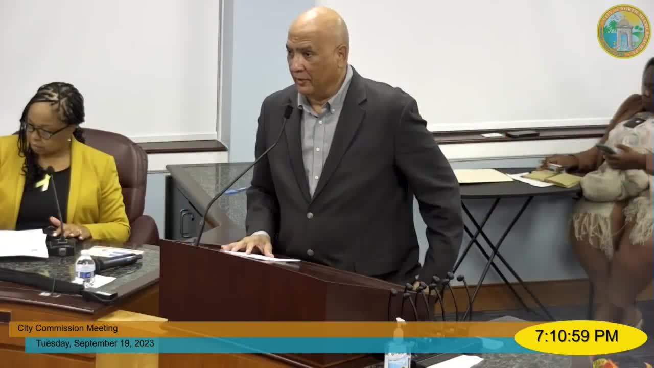 Resident Criticizes City Spending Priorities and Calls for Sanitation Program Reinstatement