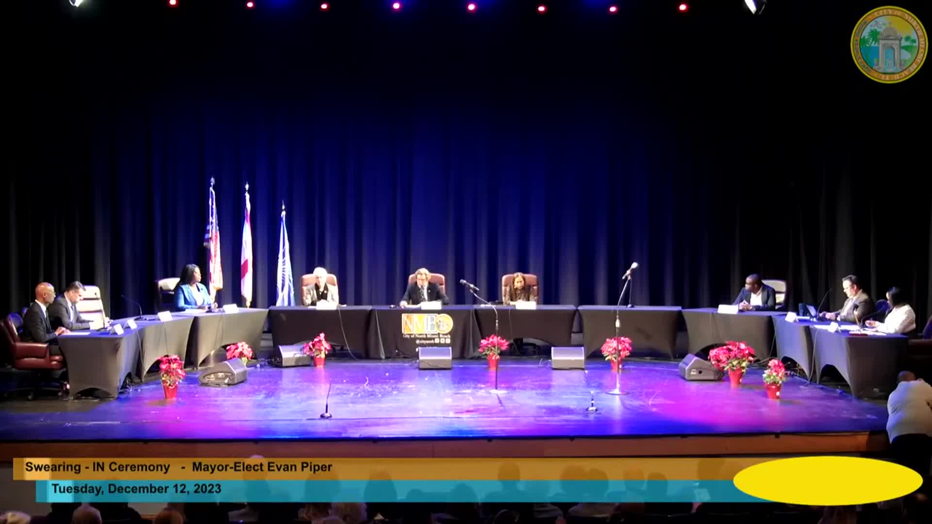 Reverend Kelly Gibson Leads Prayer for New North Miami Beach Administration