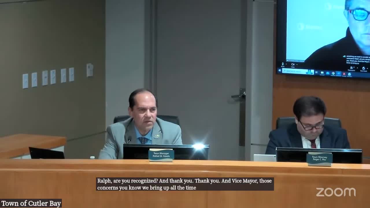 Cutler Bay Officials Discuss Legislative Priorities and Environmental Challenges