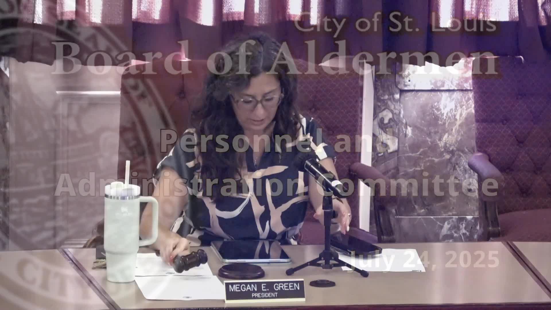 Personnel Committee Meets to Discuss Employee Matters in Closed Session