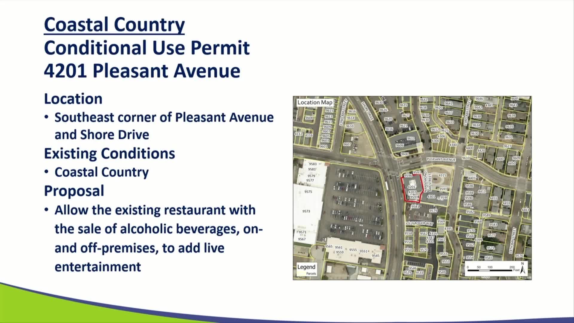 Several restaurants seek expanded alcohol sales and live entertainment; staff recommends conditions including two‑year sunsets for first‑time entertainment