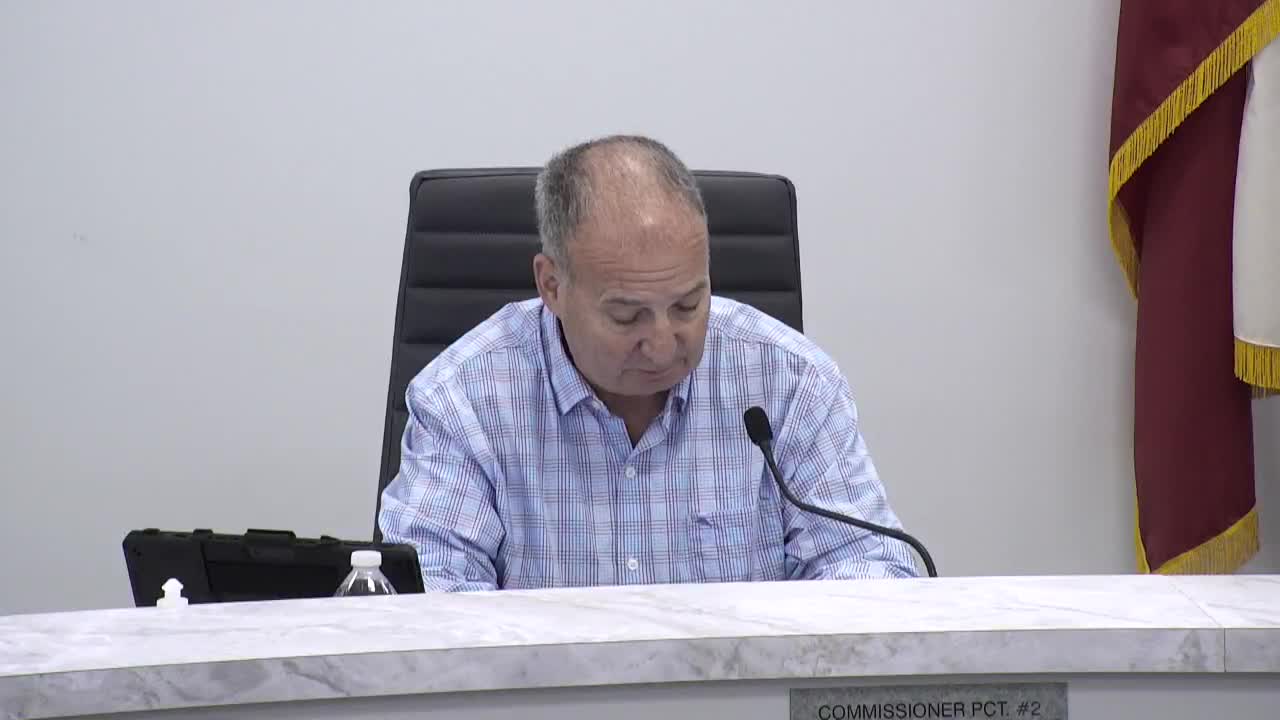County Commissioners Approve Floodplain Damage Plan and Speed Study on County Road 1876