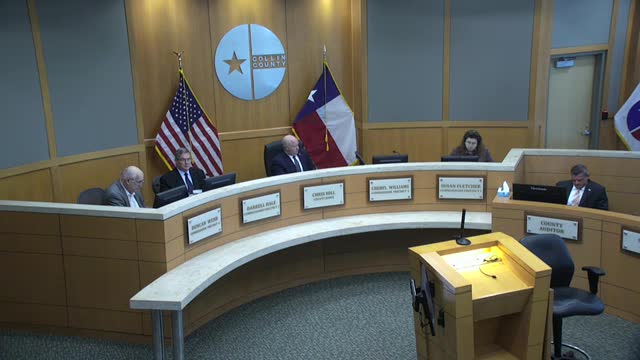 Collin County Court Approves Employee Reclassifications and Grant Policy Update
