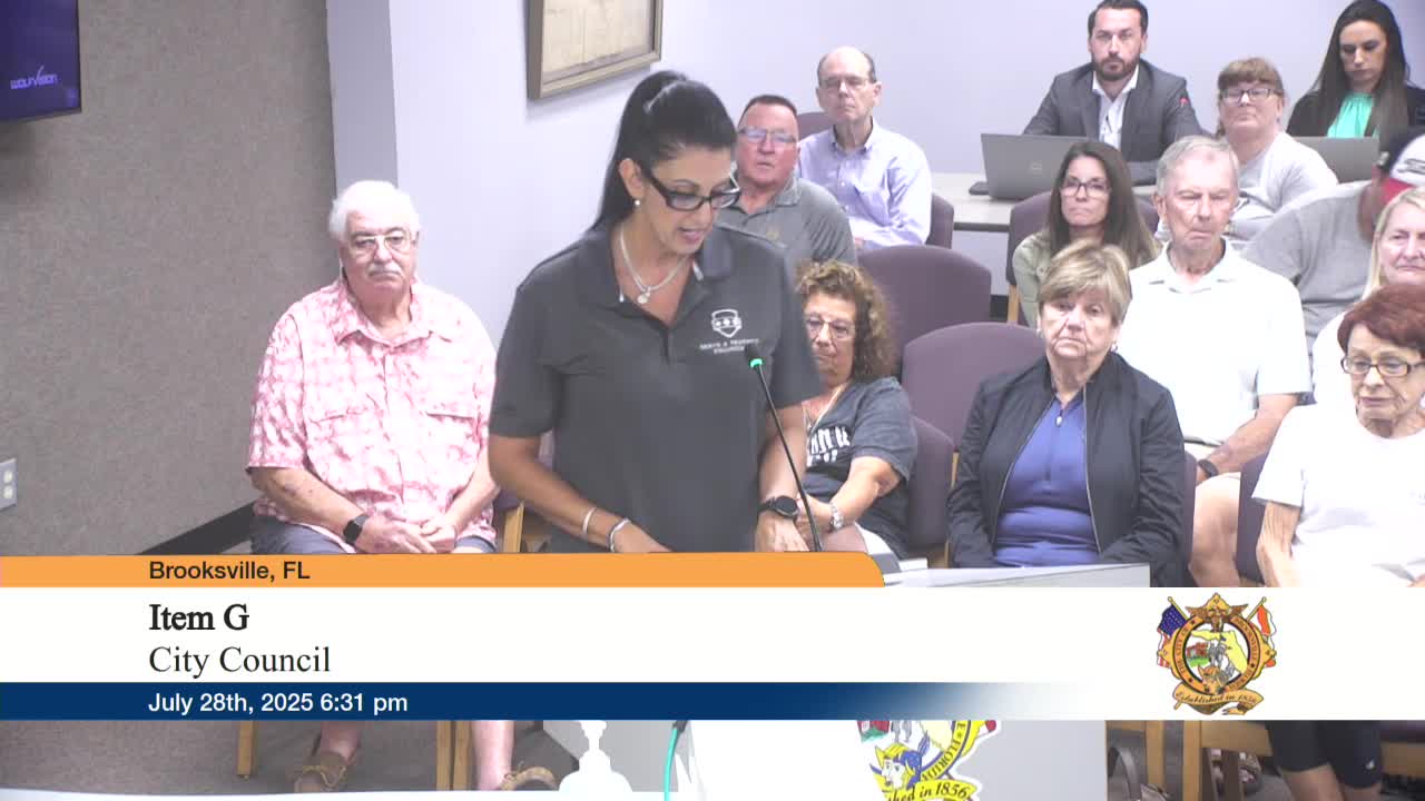 Brooksville City Council Plans Merger with Hernando County Fire Department Amid Resource Concerns