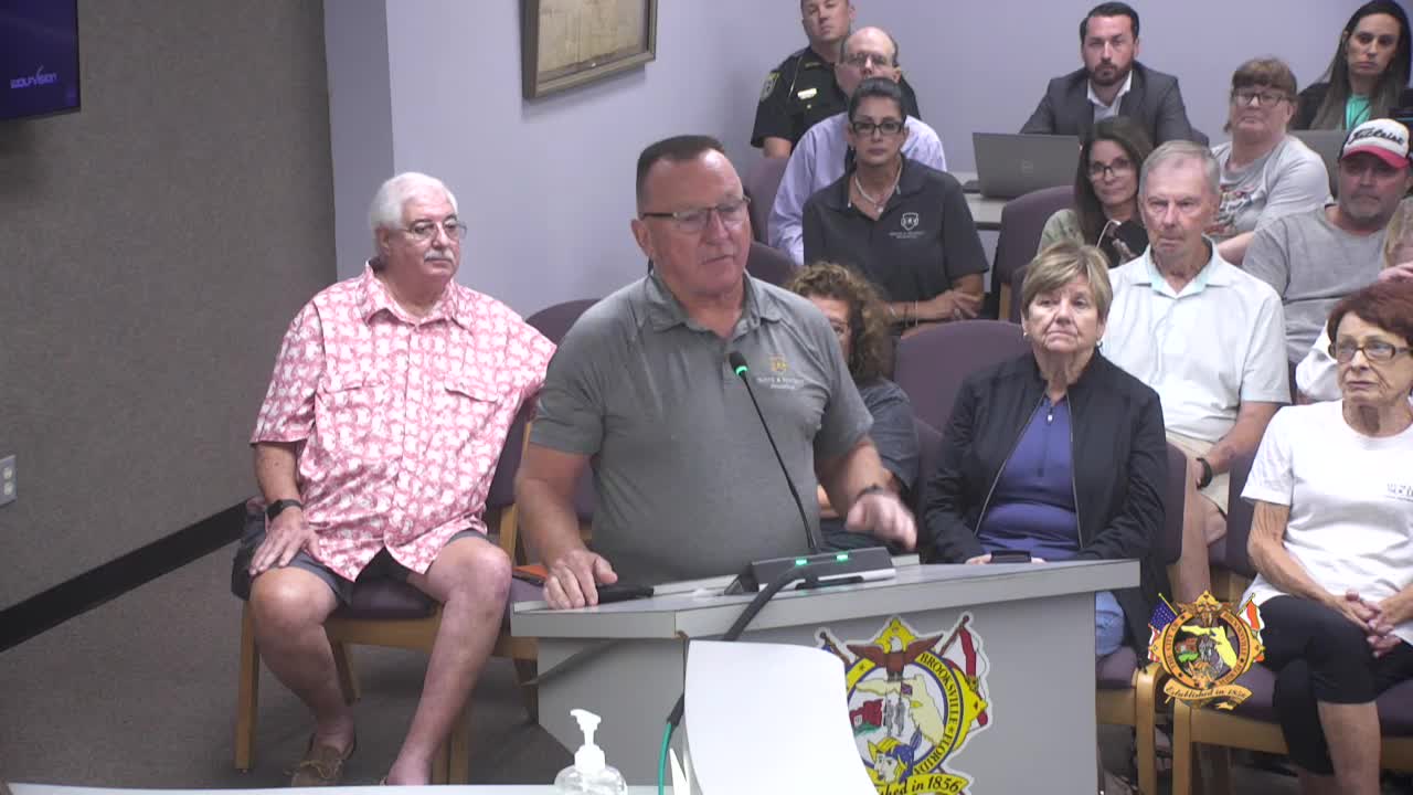 Brooksville Council Faces Pressure to Consolidate Fire Services with Hernando County