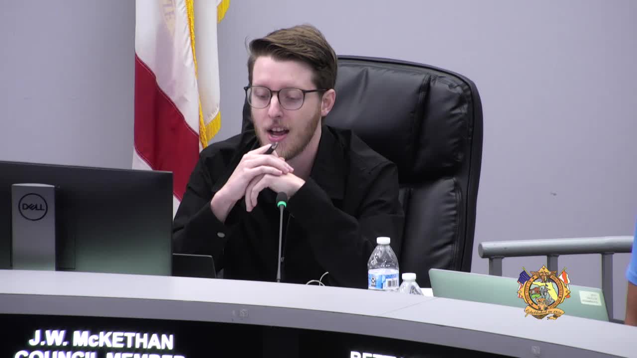Brooksville Council Discusses Contract Amendments with Hernando County Sheriff's Office