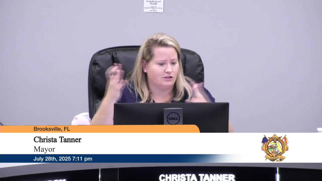 Brooksville Council Plans Meeting With Hernando County on Fire Department Consolidation
