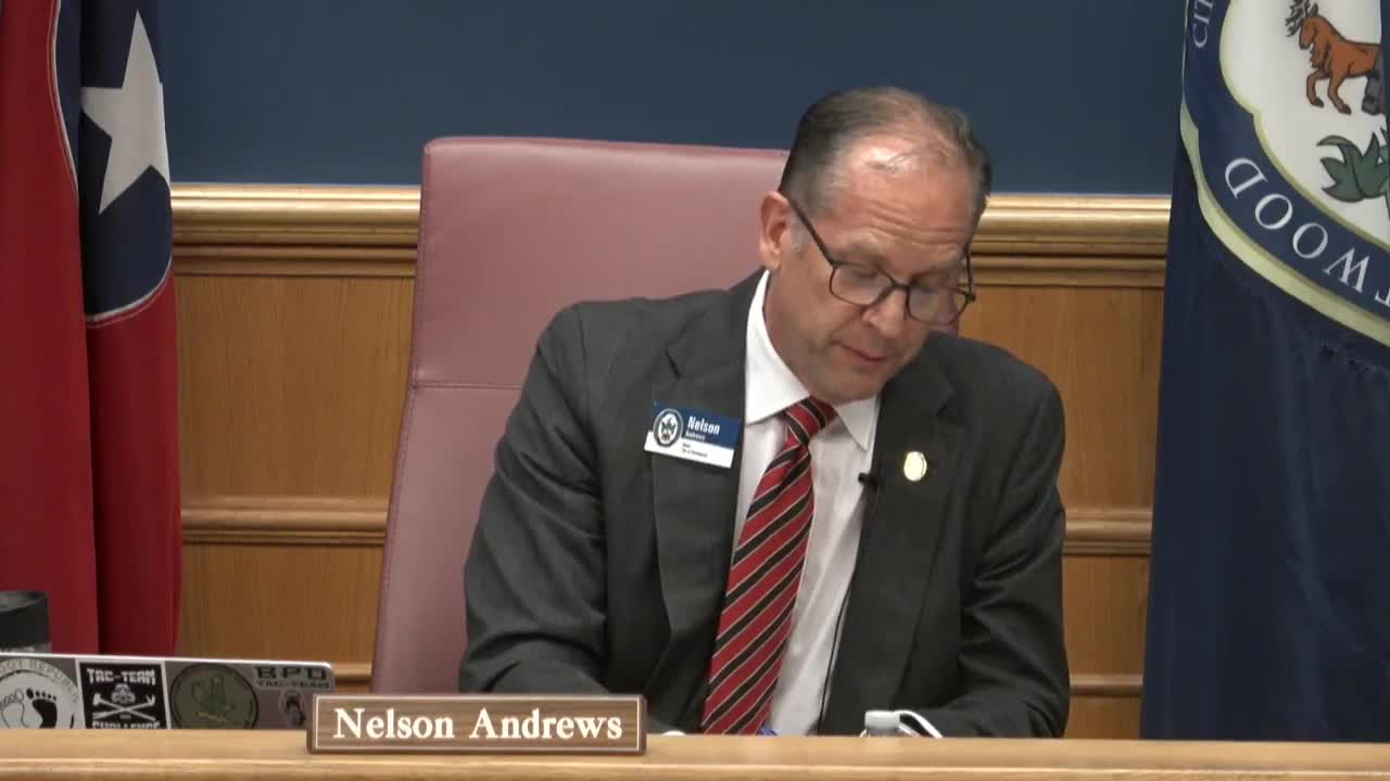 Brentwood Commissioners Discuss Cellular Coverage Improvements and Old Smyrna Road Updates