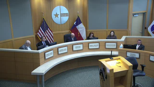 Collin County Commissioners Approve Clerk Transition and Budget Amendments for Jail Operations