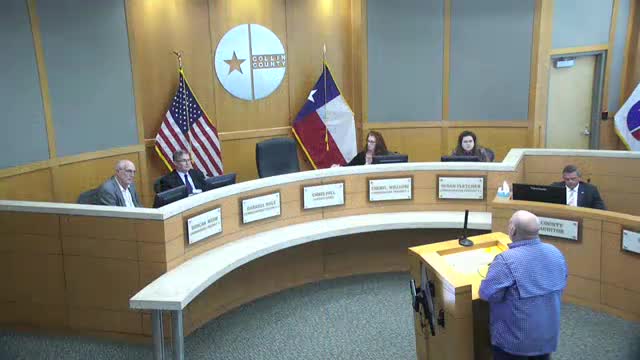 Collin County Discusses Emergency Service District Issues at Commissioners Court Meeting