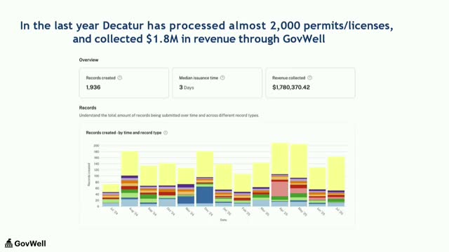 Decatur City Council Approves Contract Renewals and Suspends ENCORE Rate Increase