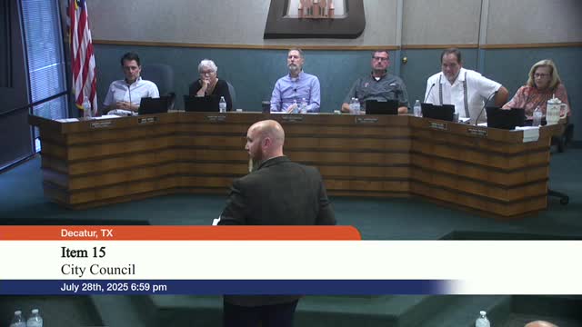 Decatur Council Approves Infill Program to Enhance Community Development
