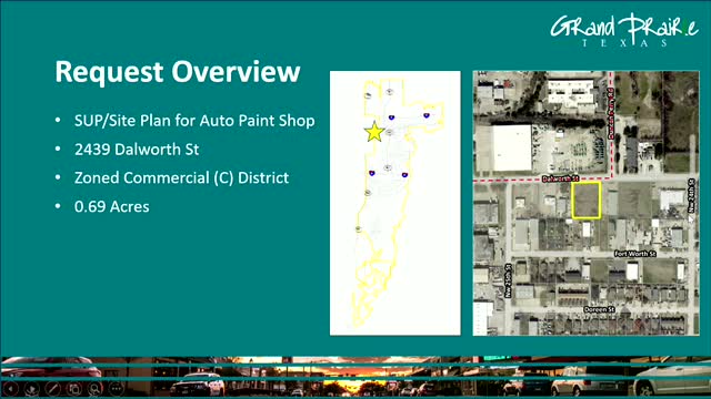Dalworth Street Auto Paint Shop Plans Expansion with New Site Plan Approval