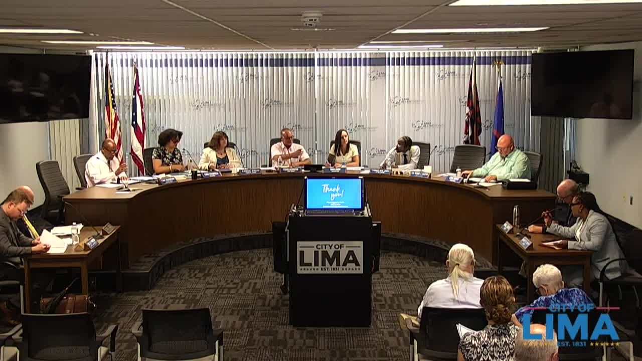 Lima City Council Approves Ordinance for Renovation of 200 Housing Units