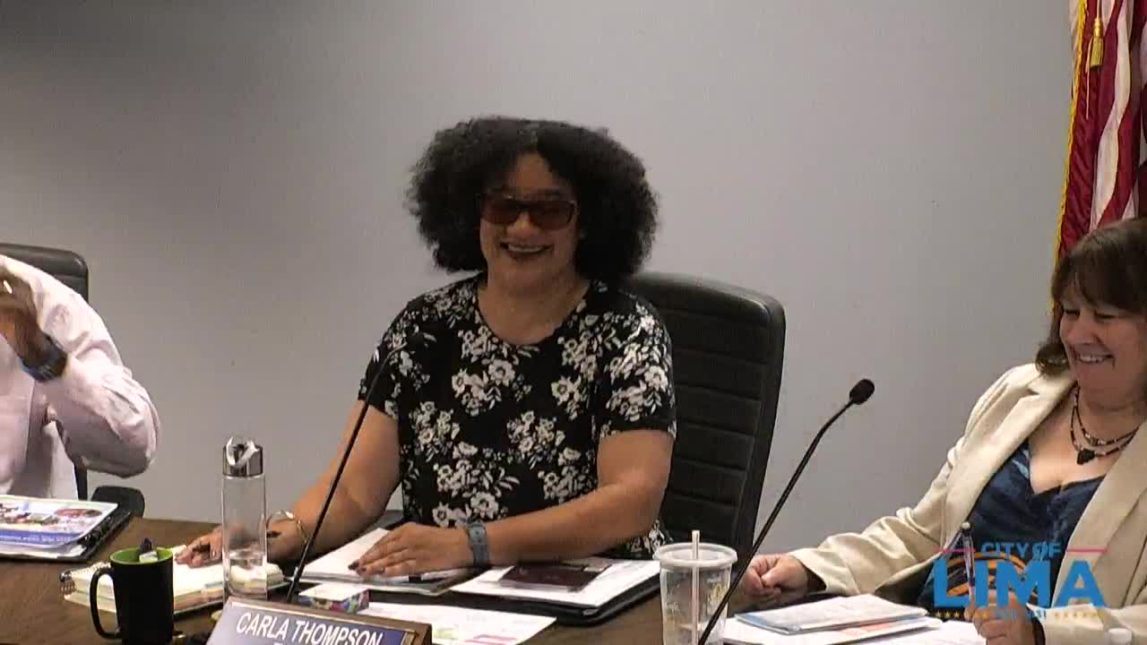 Lima City Council Discusses Back to School Events and Community Initiatives