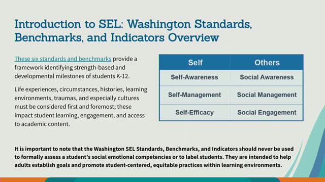 Battle Ground Schools Focus on Social Emotional Learning Curriculum for Student Engagement