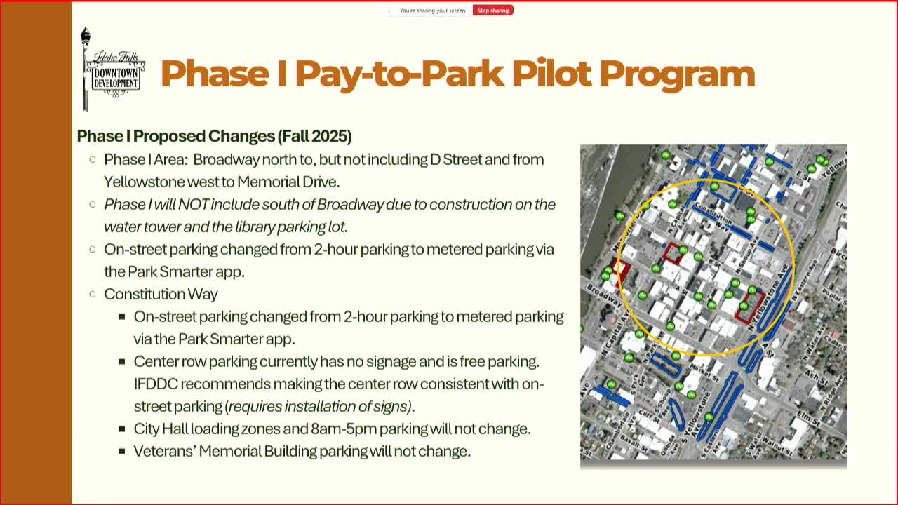 City Proposes Phased Parking Meter Implementation and New Rates for Downtown Area