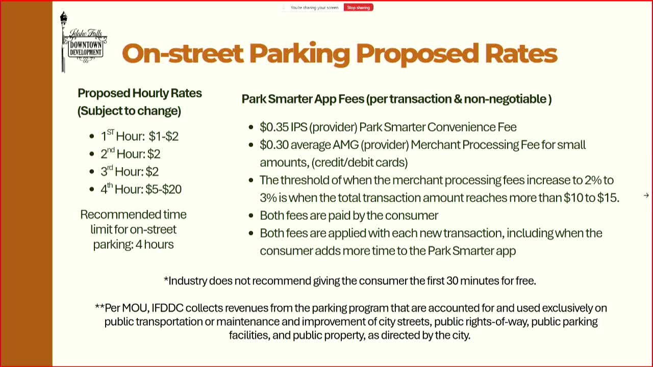 Council Discusses Downtown Improvements and Farmers Market Parking Challenges