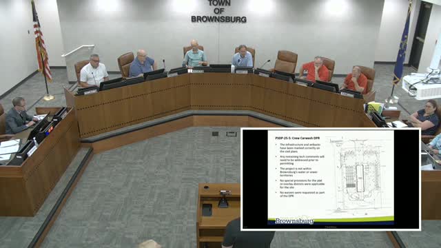 Brownford Town Responds to Crew Car Wash Drainage Concerns and Land Disturbance Issues