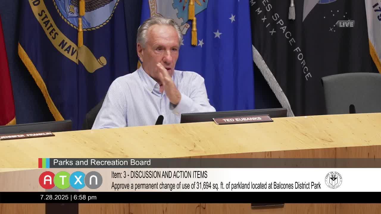 Public Meeting Discusses Parkland Use and Trail Impacts Near Tupac Property