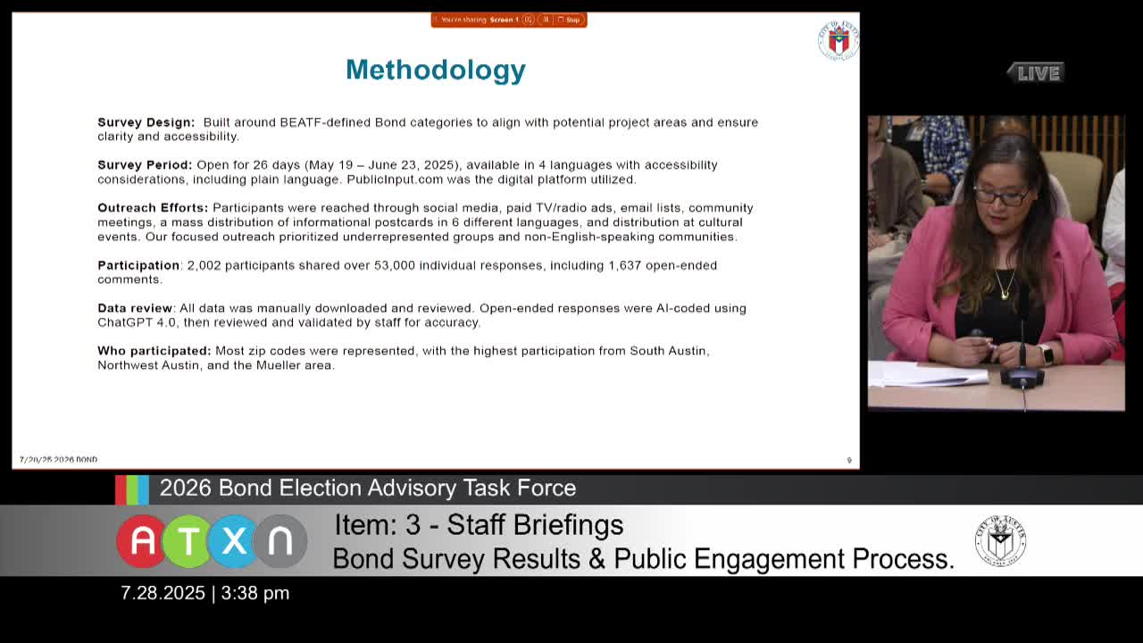 Austin Community Survey Engages 2002 Participants with Expanded Outreach Efforts