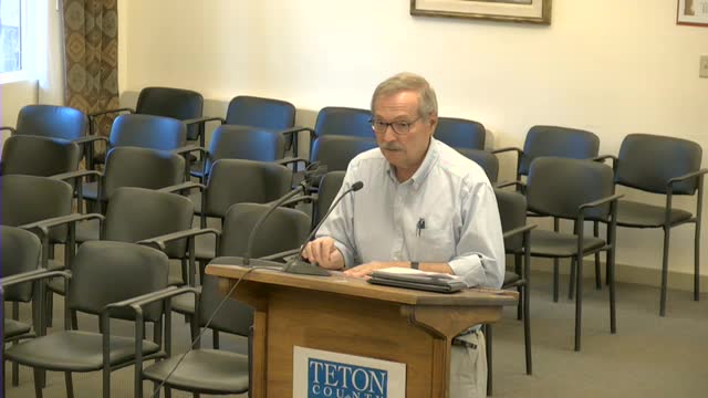 County Commissioner Fry discusses Teton Pass Corridor Needs with Advisory Committee