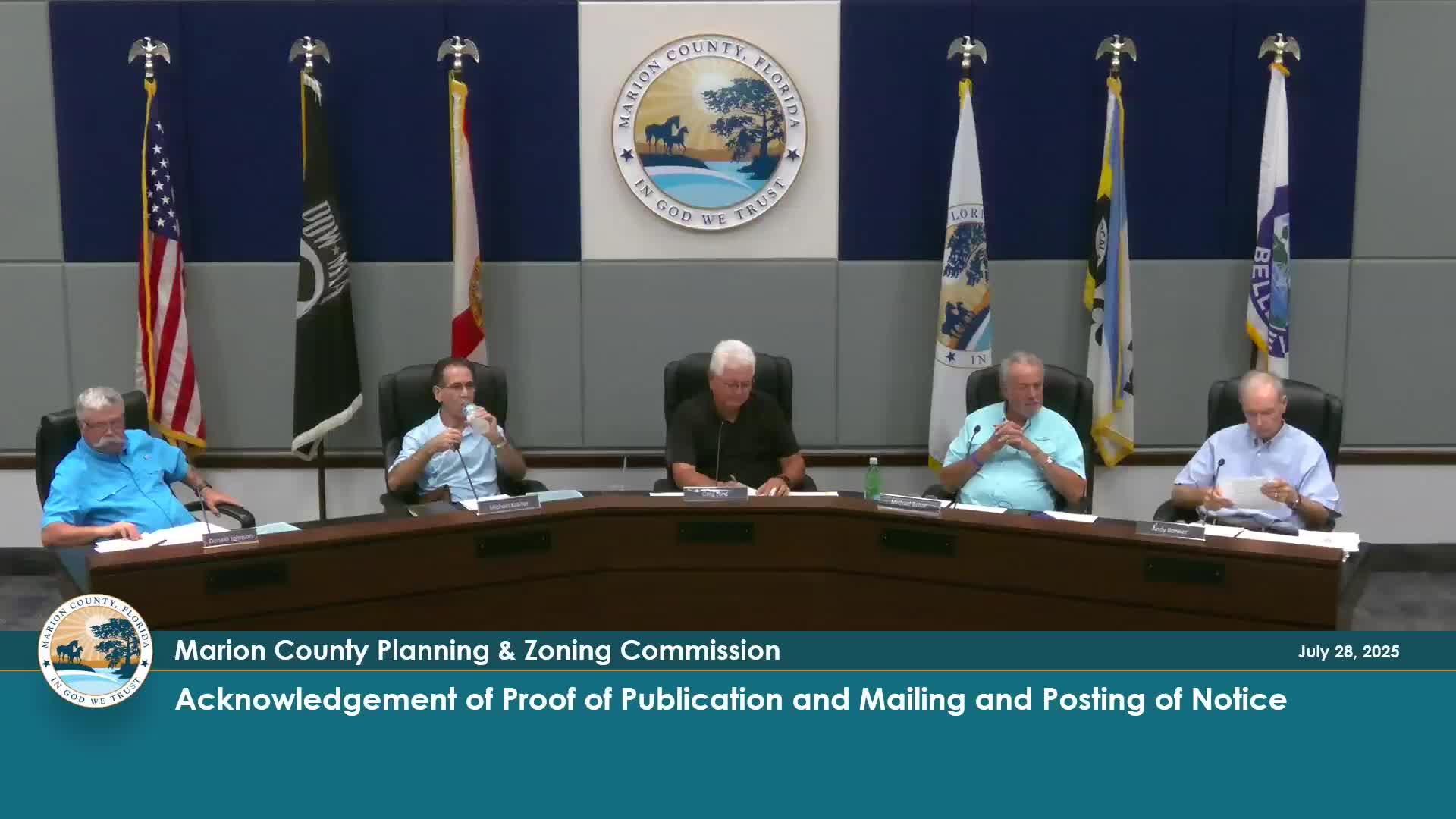 Marion County Planning Commission considers multiple zoning change requests in Ocala