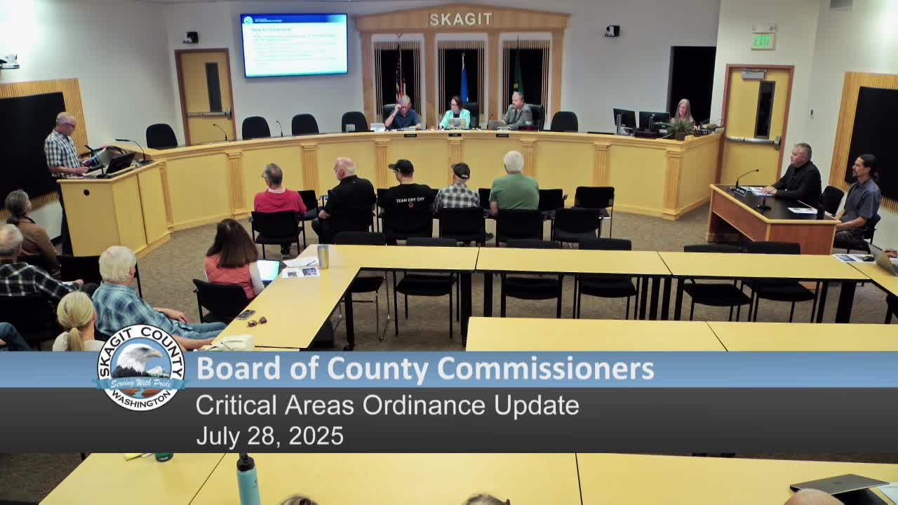 Skagit County Considers Controversial Changes to Critical Areas Ordinance