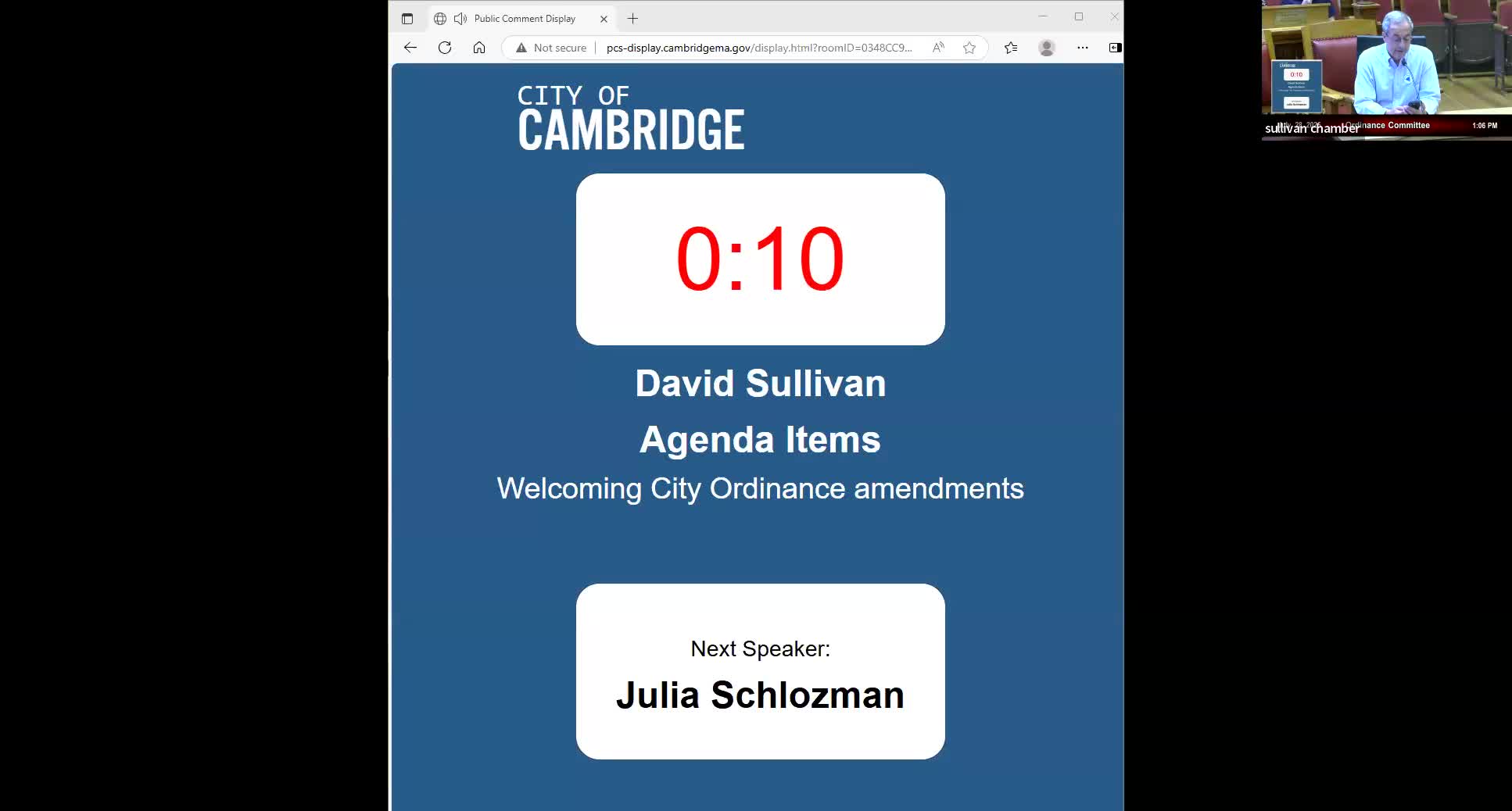 Cambridge Residents Advocate Strengthened Welcoming Community Ordinance at City Council Meeting