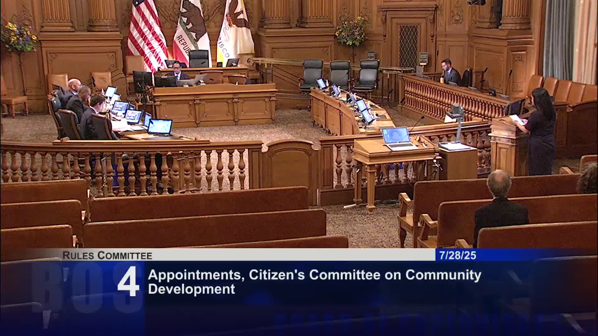 San Francisco Supervisors Support Kelly Yoon for Citizens Committee on Community Development