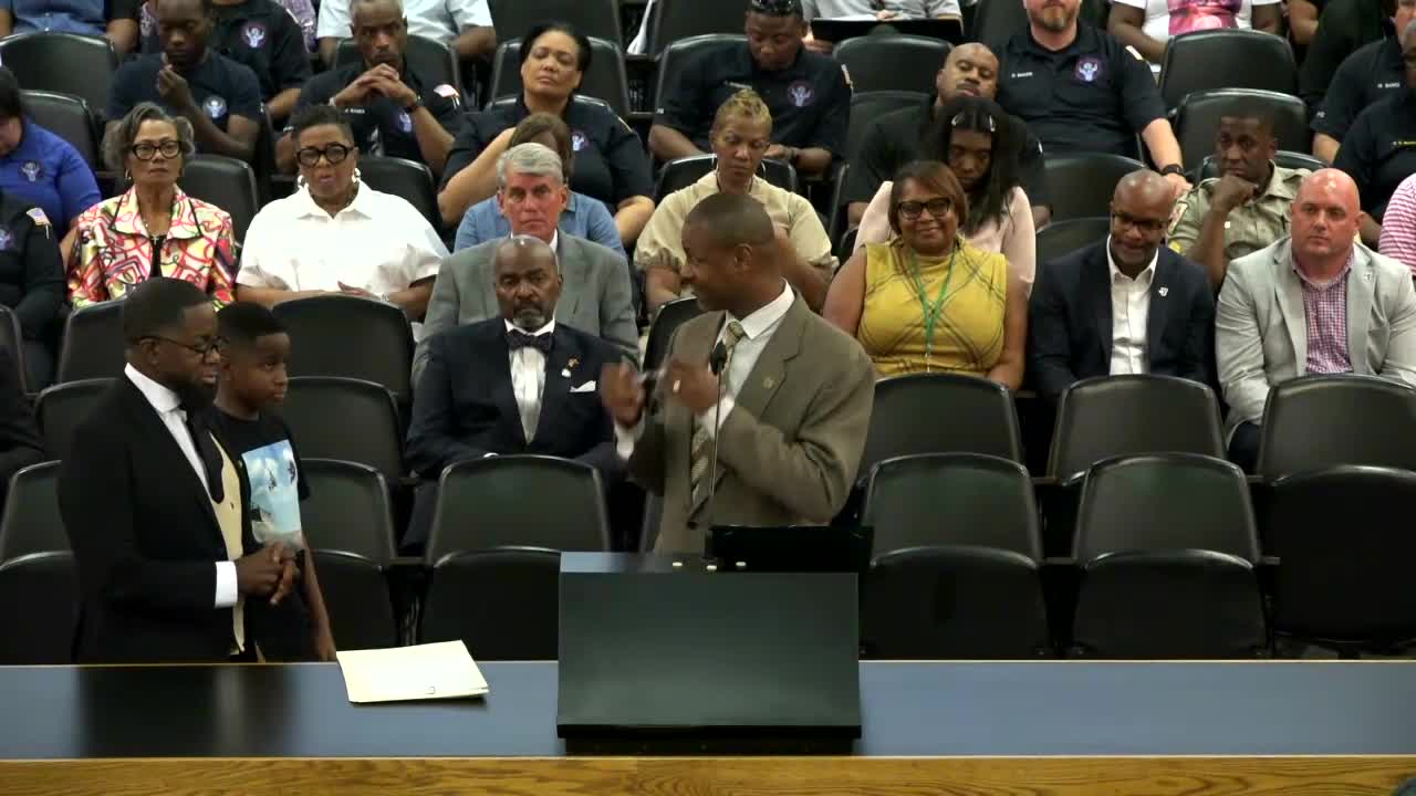 Pastor Sheila Floyd recognized at community appreciation event