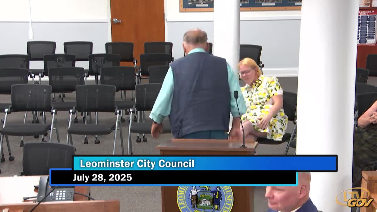 Leominster City Council Holds Public Forum on C-94 Amid Upcoming Appropriation Requests